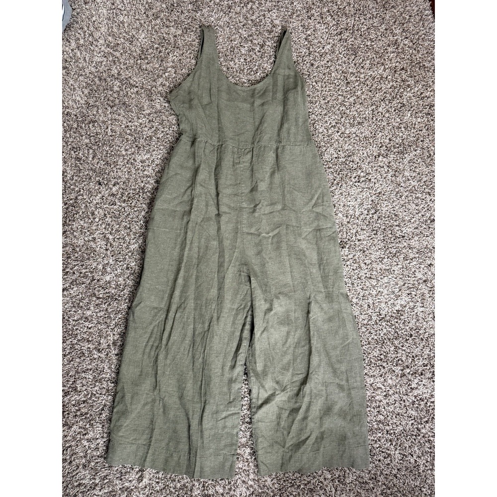 Patagonia Women's Garden Island Jumpsuit 'River Rock Green' NWT Size Large